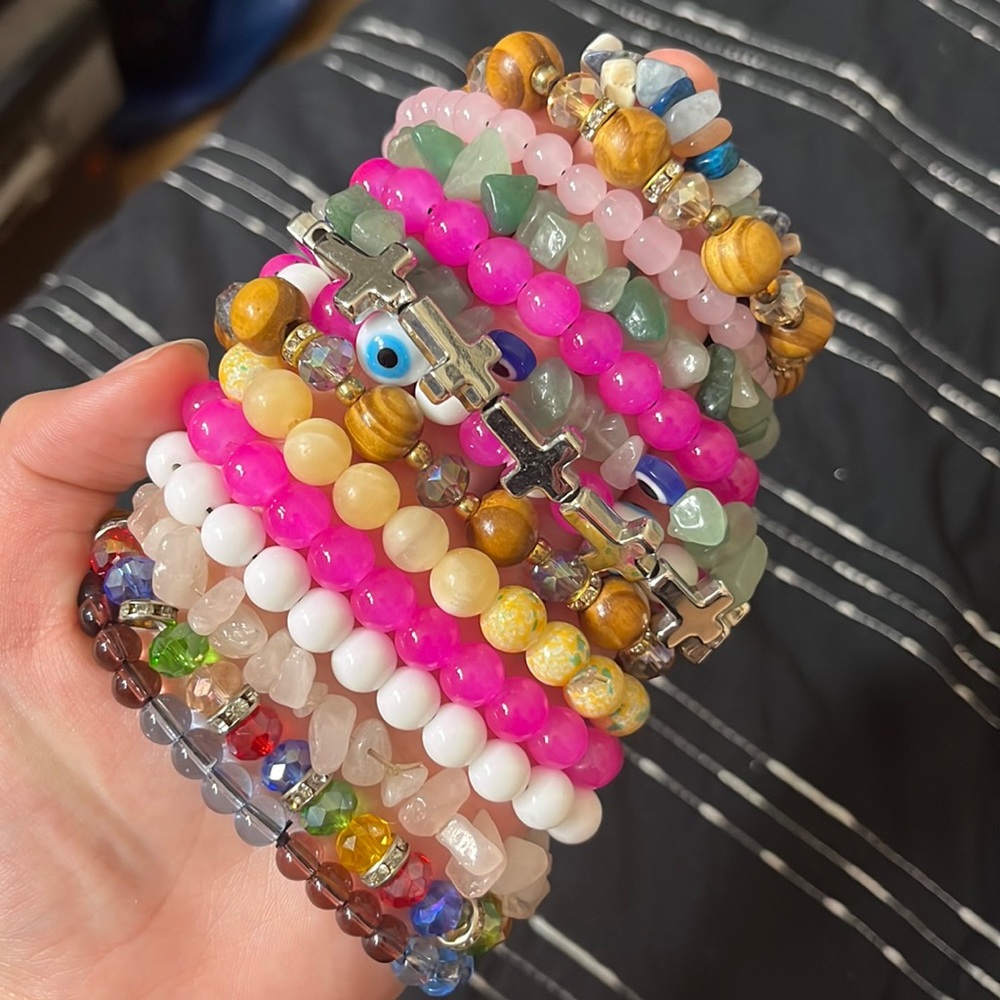 Handmade bracelets by me